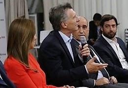 Vidal, Macri, Salvador y Salvai