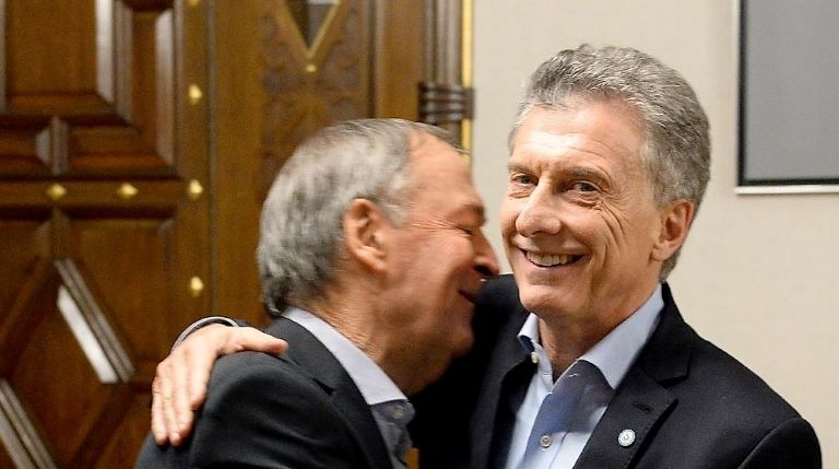 Schiaretti y Macri en Casa Rosada