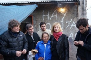 Boudou bajó a La Plata a hacer campaña contra Bruera