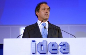 Daniel Scioli inaugura el Coloquio de IDEA en Mar del Plata