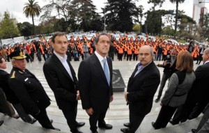 Scioli lanzó el plan de seguridad para La Plata