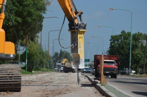 Avanzan obras viales para acceder al Puerto La Plata