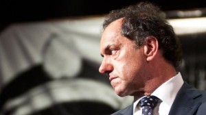 Scioli: “No voy a ser un presidente de transición”