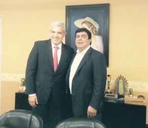 Domínguez se reunió con Espinosa para ajustar su plan en la Provincia