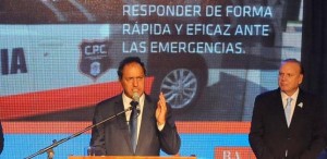 Othacehé, junto a Scioli, alimenta las versiones de su fuga del massismo