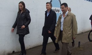 Macri le pone la cara a la campaña del PRO en la Provincia
