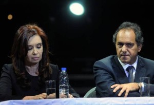 Scioli despeja rumores de ruptura:»Hablé anoche con Cristina»