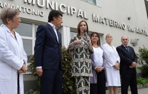 Vidal anunció una baja en la mortalidad materna