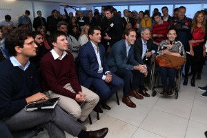 En campaña, Michetti y Garro lanzaron «Punto Digital» La Plata