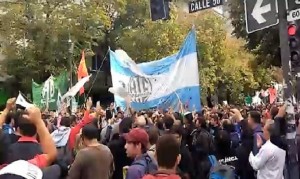 Marcha a la Gobernación por la reactivación del Astillero Río Santiago