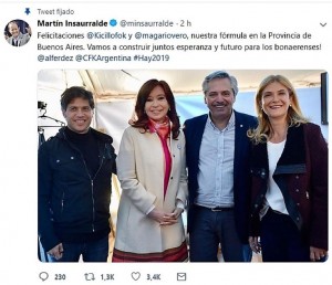 Kicillof y Magario, los candidatos elegidos para pelear la Provincia