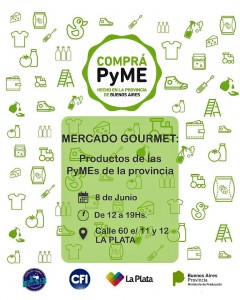 El sábado, Mercado Gourmet se lanza en La Plata