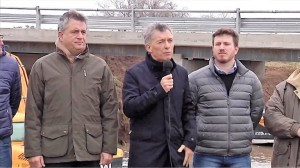 Macri: «Estamos por cruzar el río que nos lleva del pasado al futuro»