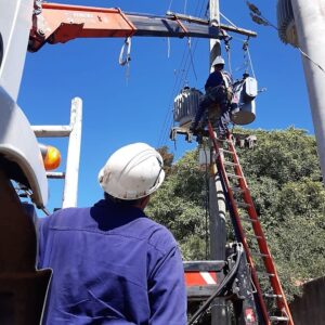 Nuevas obras para mejorar las redes eléctricas de Villa Elvira